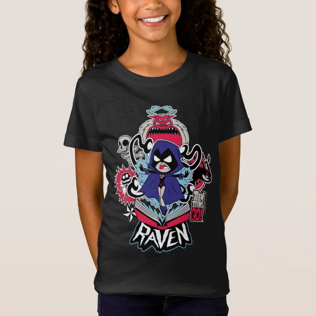 Teen Titans Go! | Raven Demonic Powers Graphic T-Shirt (Front)