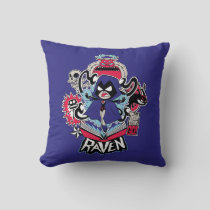 Teen Titans Go! | Raven Demonic Powers Graphic Throw Pillow