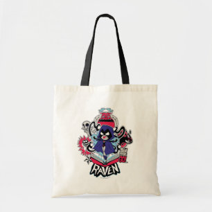 Teen Titans Go! Raven Demonic Powers Graphic Tote Bag
