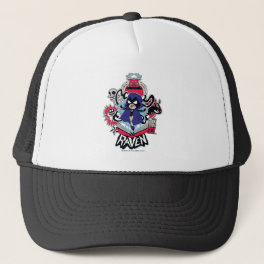 Teen Titans Go! Raven Demonic Powers Graphic Trucker Hat