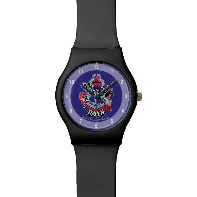 Teen Titans Go! | Raven Demonic Powers Graphic Watch (Close Up)
