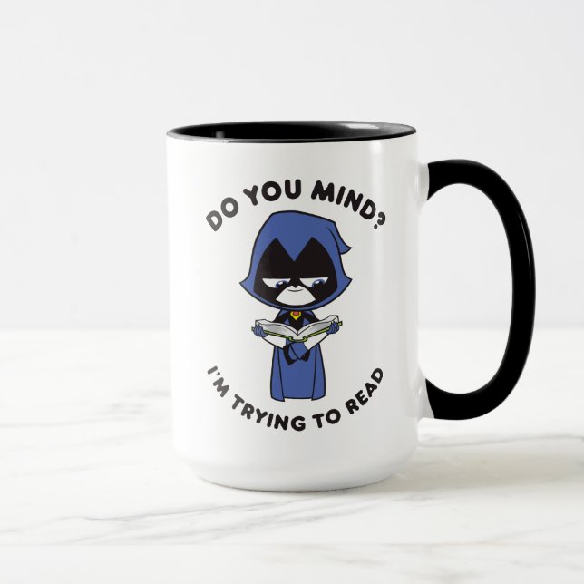 Teen Titans Go! | Raven "I'm Trying To Read" Mug (Right)