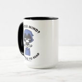 Teen Titans Go! | Raven "I'm Trying To Read" Mug (Front Left)