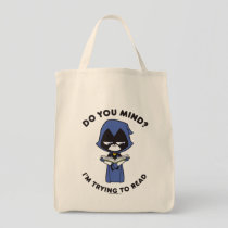 Teen Titans Go! | Raven "I'm Trying To Read" Tote Bag