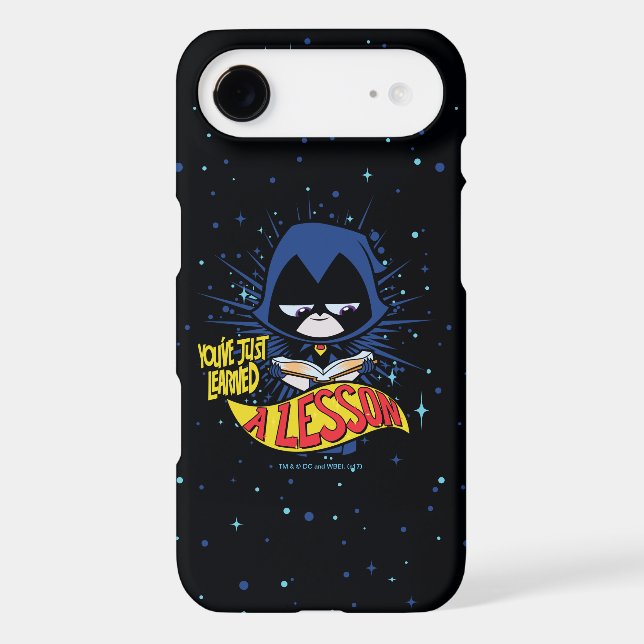 Teen Titans Go! | Raven "Learned A Lesson" Case-Mate iPhone Case (Back)