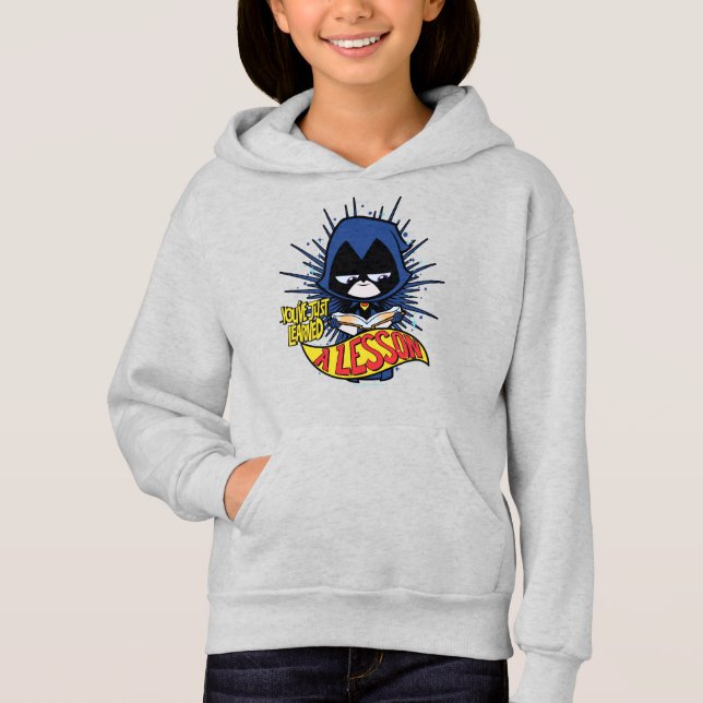 Teen Titans Go! | Raven "Learned A Lesson" Hoodie (Front)
