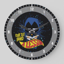 Teen Titans Go! | Raven "Learned A Lesson" Large Clock