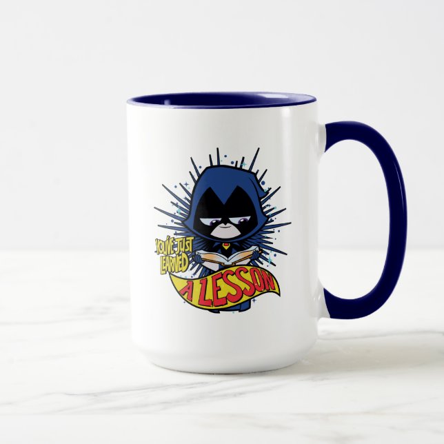 Teen Titans Go! | Raven "Learned A Lesson" Mug (Right)