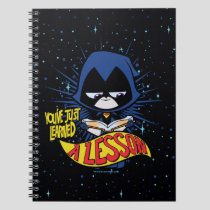 Teen Titans Go! | Raven "Learned A Lesson" Notebook