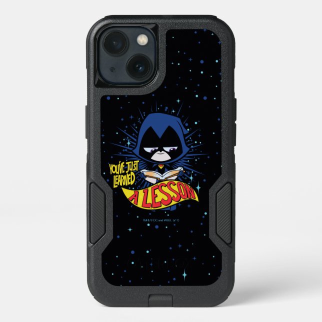 Teen Titans Go! | Raven "Learned A Lesson" Otterbox iPhone Case (Back)