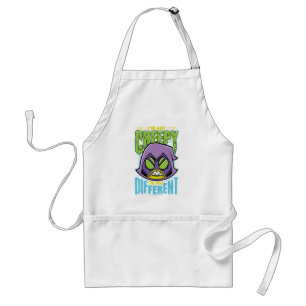 Teen Titans Go! Raven "Not Creepy I'm Different" Adult Apron