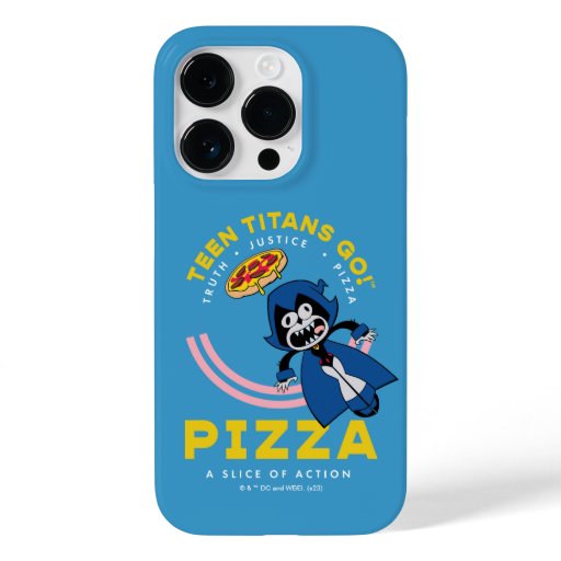 Teen Titans Go! Raven "Truth Justice Pizza" Case-Mate iPhone 14 Pro Case