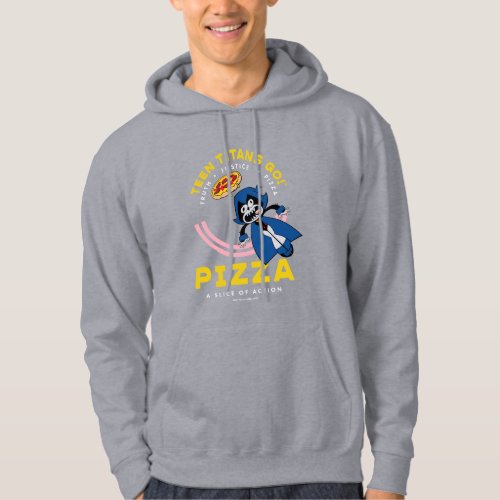 Teen Titans Go Raven Truth Justice Pizza Hoodie