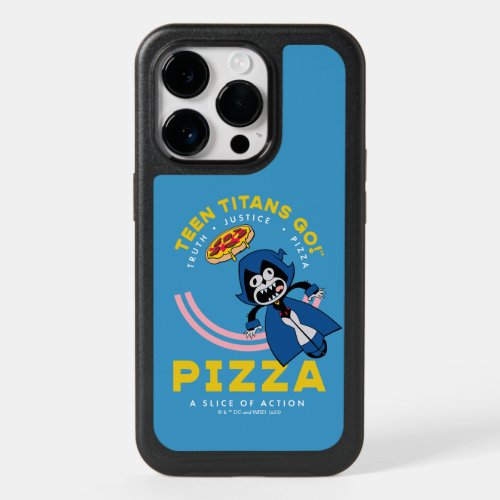 Teen Titans Go Raven Truth Justice Pizza OtterBox iPhone 14 Pro Case