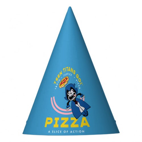 Teen Titans Go Raven Truth Justice Pizza Party Hat