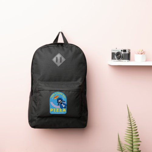 Teen Titans Go Raven Truth Justice Pizza Port Authority Backpack