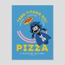 Teen Titans Go! Raven "Truth Justice Pizza" Postcard