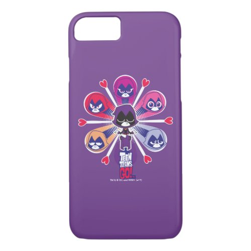 Teen Titans Go  Ravens Emoticlones iPhone 87 Case