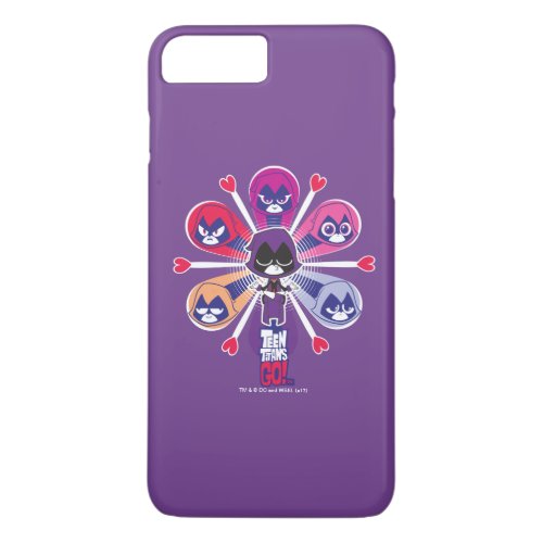 Teen Titans Go  Ravens Emoticlones iPhone 8 Plus7 Plus Case