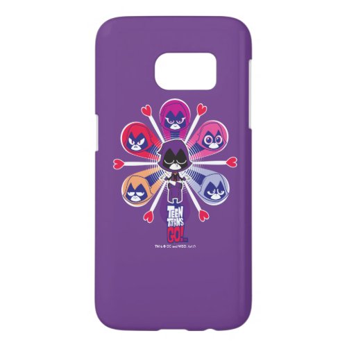 Teen Titans Go  Ravens Emoticlones Samsung Galaxy S7 Case