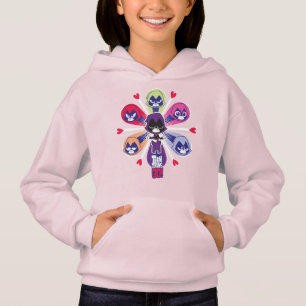 Teen Titans Go! Raven's Emoticlones Hoodie