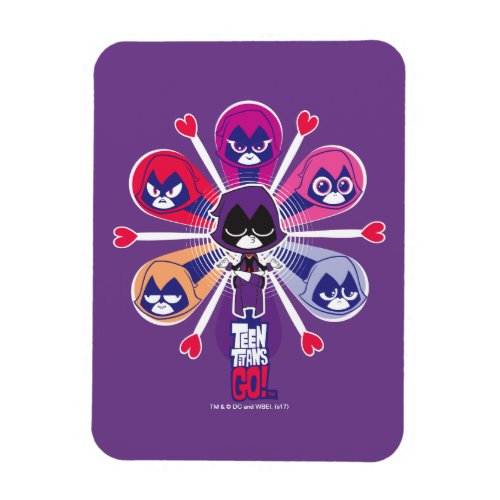 Teen Titans Go  Ravens Emoticlones Magnet