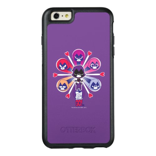 Teen Titans Go  Ravens Emoticlones OtterBox iPhone 66s Plus Case
