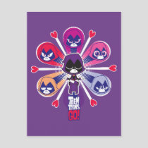 Teen Titans Go! | Raven's Emoticlones Postcard