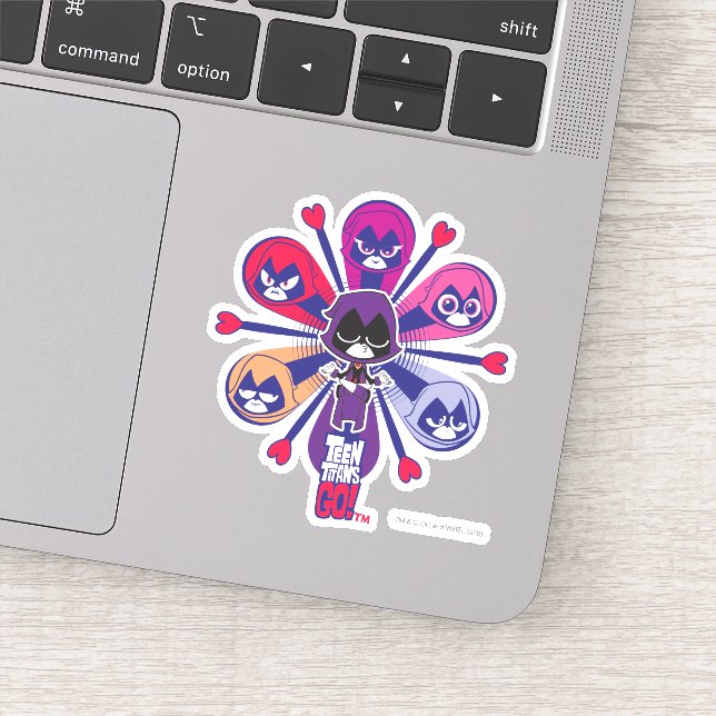 Teen Titans Go! | Raven's Emoticlones Sticker (Detail)