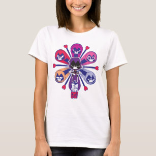 Teen Titans Go!   Raven's Emoticlones T-Shirt