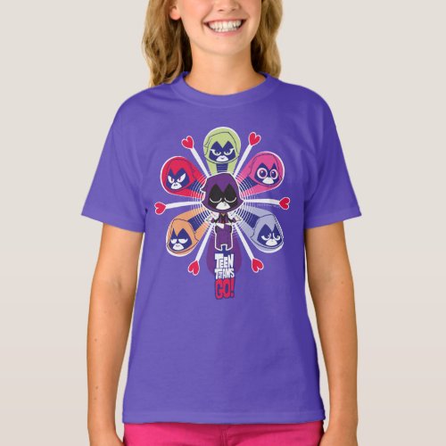 Teen Titans Go  Ravens Emoticlones T_Shirt