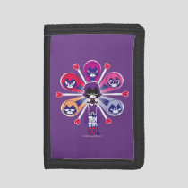 Teen Titans Go! | Raven's Emoticlones Tri-fold Wallet
