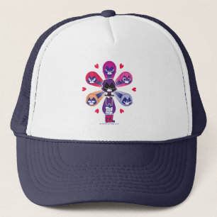 Teen Titans Go! Raven's Emoticlones Trucker Hat