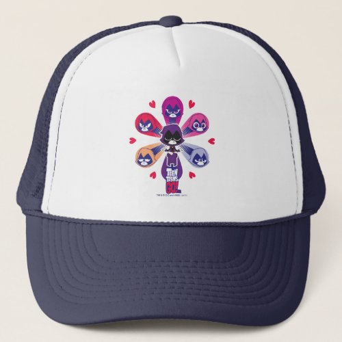 Teen Titans Go  Ravens Emoticlones Trucker Hat