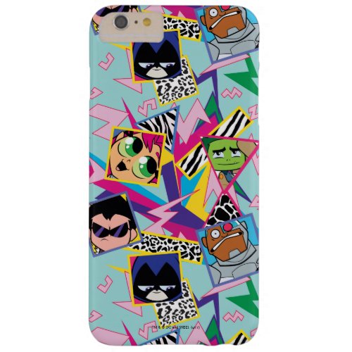 Teen Titans Go  Retro 90s Group Collage Barely There iPhone 6 Plus Case