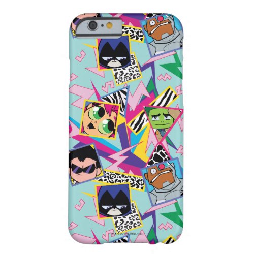 Teen Titans Go  Retro 90s Group Collage Barely There iPhone 6 Case