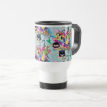 Teen Titans Go! | Retro 90's Group Collage Travel Mug