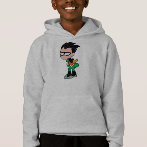 Teen Titans Go  Robin Booty Scooty Buns Hoodie