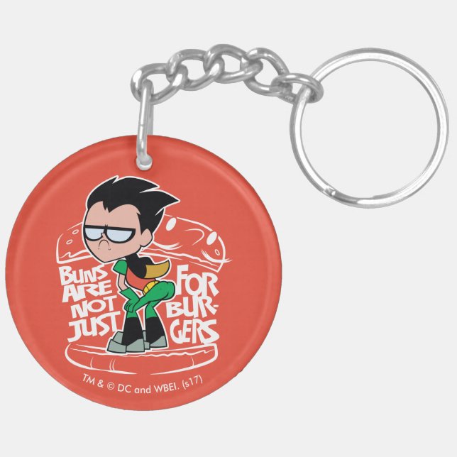 Teen Titans Go!, Robin Booty Scooty Buns Keychain