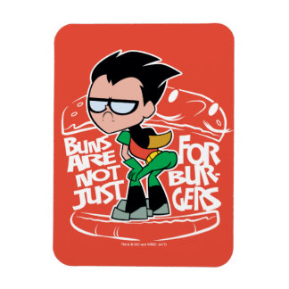 Teen Titans Go! | Robin Booty Scooty Buns Magnet
