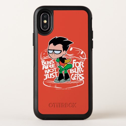 Teen Titans Go  Robin Booty Scooty Buns OtterBox Symmetry iPhone X Case
