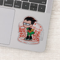 Teen Titans Go! | Robin Booty Scooty Buns Sticker