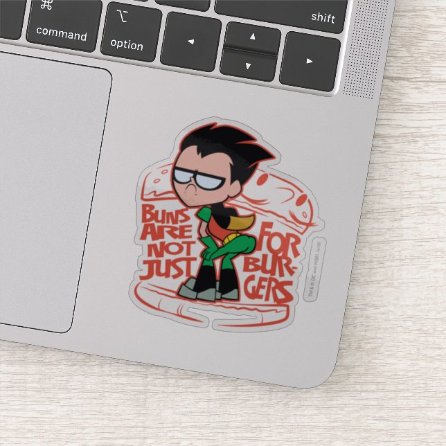 Teen Titans Go! | Robin Booty Scooty Buns Sticker (Detail)