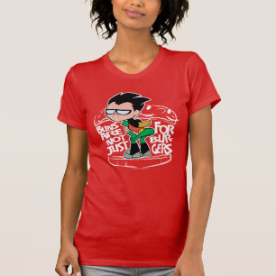 Teen Titans Go! Robin Booty Scooty Buns T-Shirt