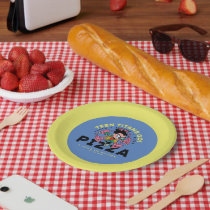 Teen Titans Go! Robin "Truth Justice Pizza" Paper Plates
