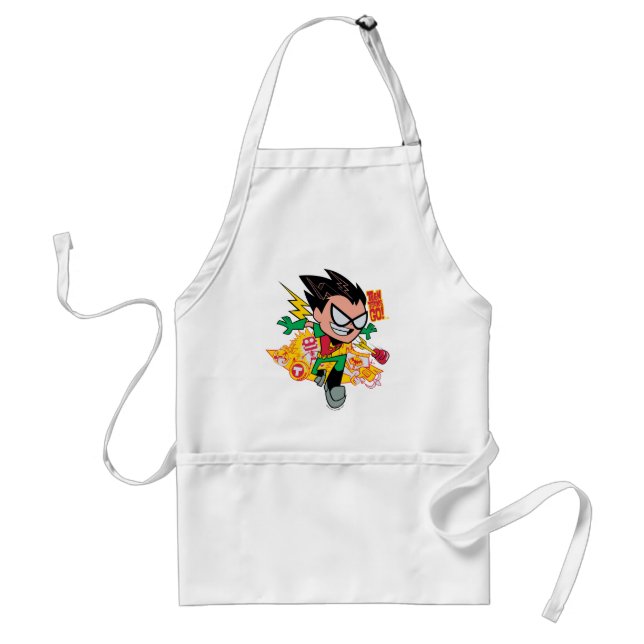 Teen Titans Go! | Robin's Arsenal Graphic Adult Apron (Front)