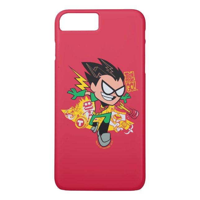 Teen Titans Go! | Robin's Arsenal Graphic Case-Mate iPhone Case (Back)