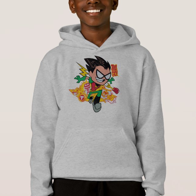 Teen Titans Go! | Robin's Arsenal Graphic Hoodie (Front)