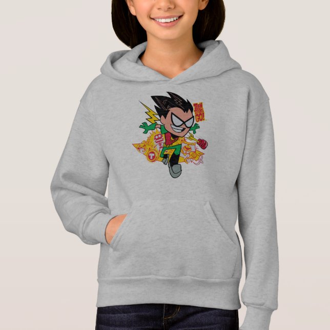 Teen Titans Go! | Robin's Arsenal Graphic Hoodie (Front)