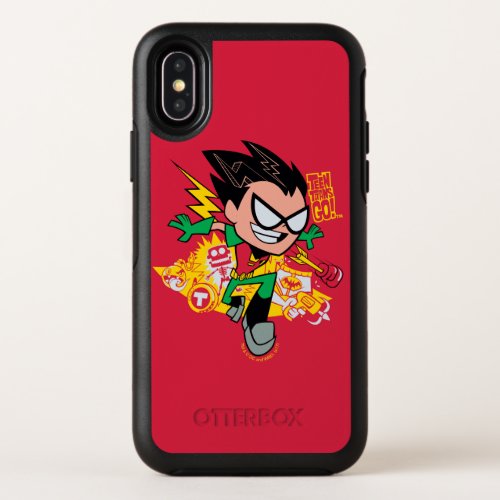 Teen Titans Go  Robins Arsenal Graphic OtterBox Symmetry iPhone X Case